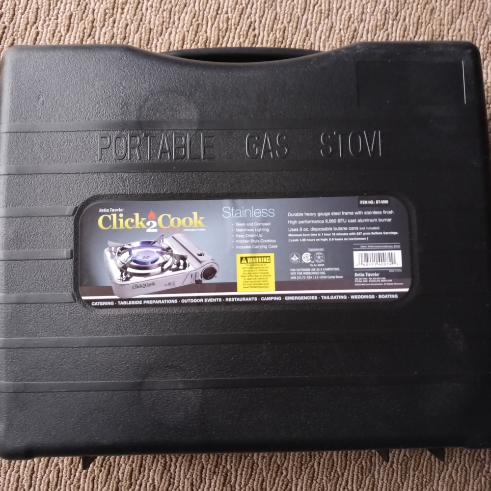 Portable gas stove